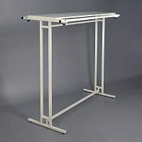 Вешало с полкой для магазина одежды СТ-136Н-Л(б/б)