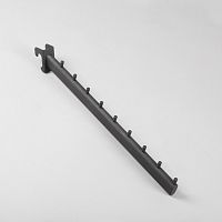 Кронштейн для овальной трубы наклонный U7299N(черн)