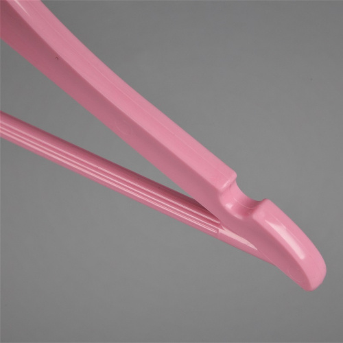 Вешалка-плечики для детской одежды, розовая В-219(роз) фото 3