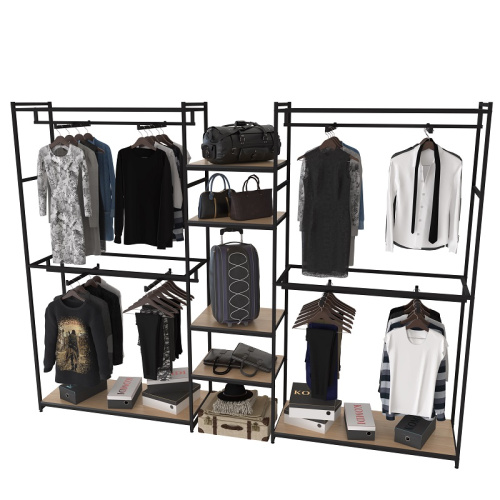 Стеллаж для магазина с полкой цвета дуб сонома K2212(ч/дс)