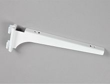 Полкодержатель с двойным зацепом левый 2253SX-250(бел)