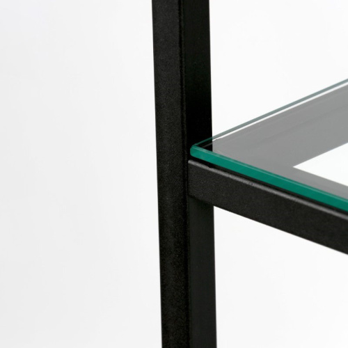 Стеллаж для магазина с полкой из стекла AС22120-09(черн) фото 4