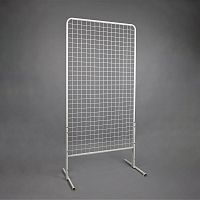 Стойка решетка металлическая СТ-008-Т(бел)