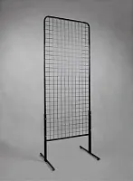 Стойка решетка металлическая, для магазина СТ-008-Т(черн)