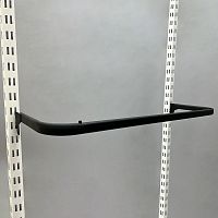 Вешало навесное (П-образное) Длина: 1200 мм Ширина: 300 мм Цвет: черный муар 2240C/Н-Л(черн)