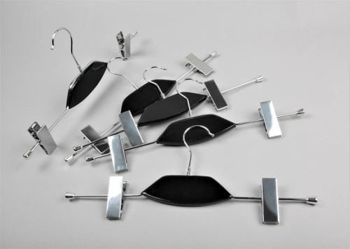 Вешалка с зажимами для одежды SHL030(черн) фото 3