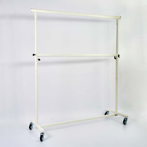 Вешало напольное регулируемое на колесах СТ-311-Л(бел)